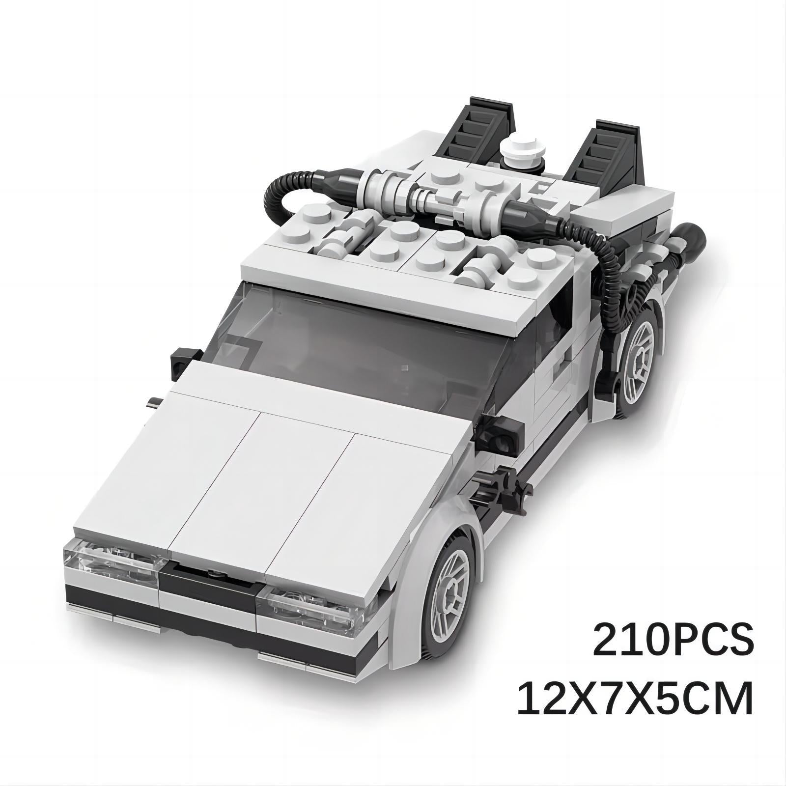delorean building set | back to the future | moc-23436 - 4