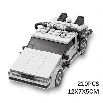 delorean building set | back to the future | moc-23436 - 4