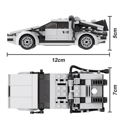 delorean building set | back to the future | moc-23436 - 5