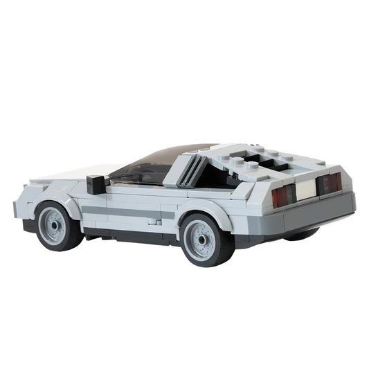 delorean dmc-12 time machine | back to the future | moc-121922 - 5