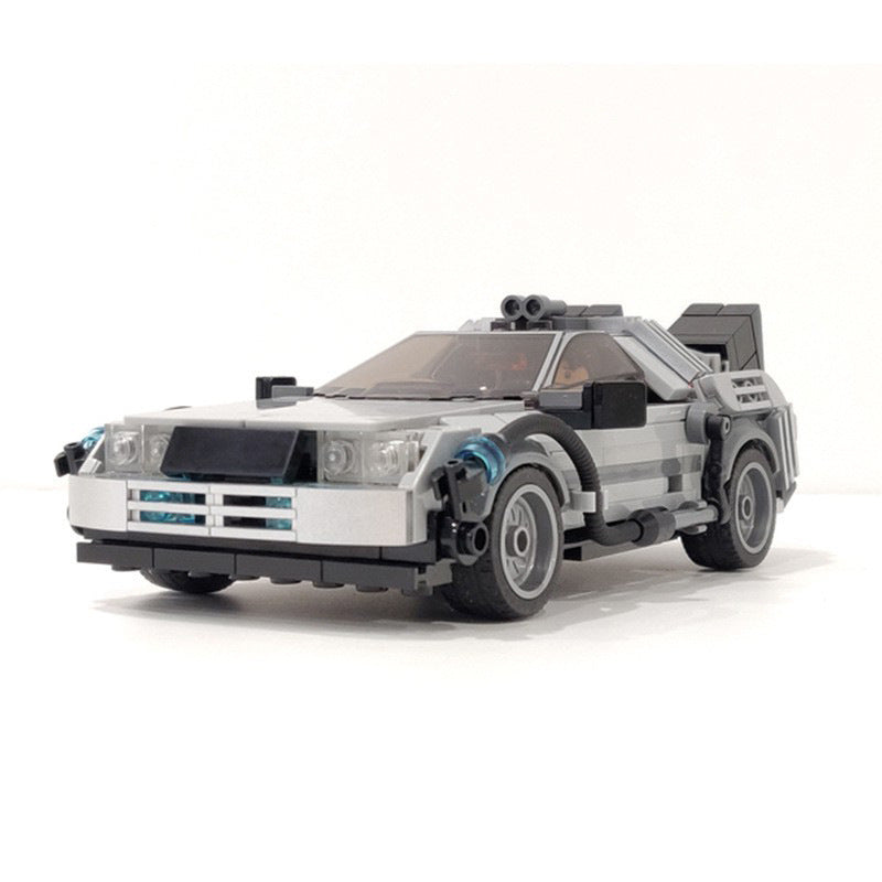 delorean time machine building set | back to the future | moc-108607 - 3