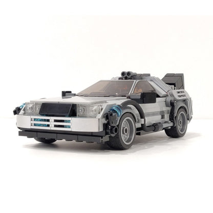 delorean time machine building set | back to the future | moc-108607 - 3