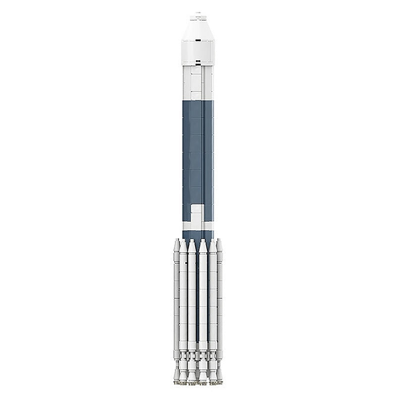 Delta II MER Rover Teal MOC Building Kit | Space Rocket Model - 2