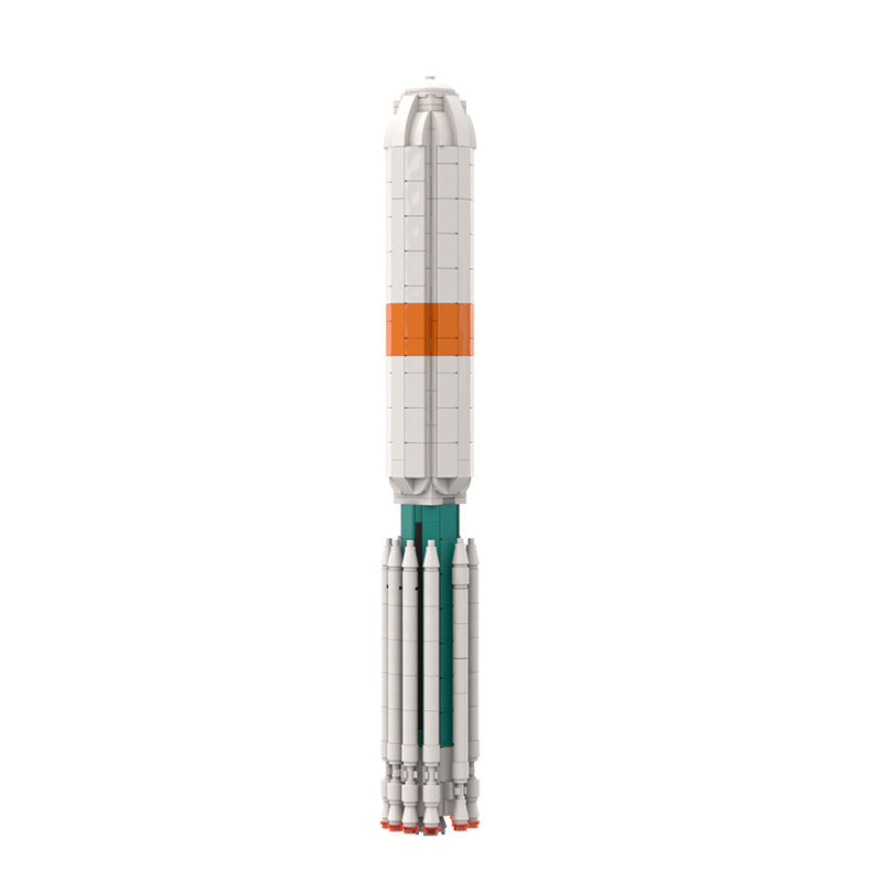 Delta III Rocket Building Kit | 1:110 Scale | LEGO-Compatible MOC - 1