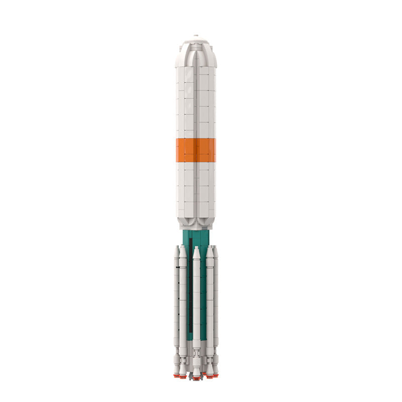 Delta III Rocket Building Kit | 1:110 Scale | LEGO-Compatible MOC - 2