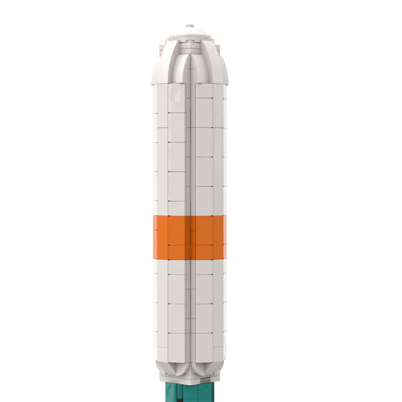 Delta III Rocket Building Kit | 1:110 Scale | LEGO-Compatible MOC - 4