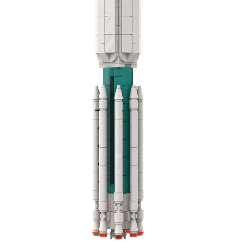 Delta III Rocket Building Kit | 1:110 Scale | LEGO-Compatible MOC - 5