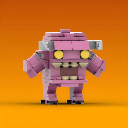 demon brickheadz building kit | doom | moc-190326 - 4