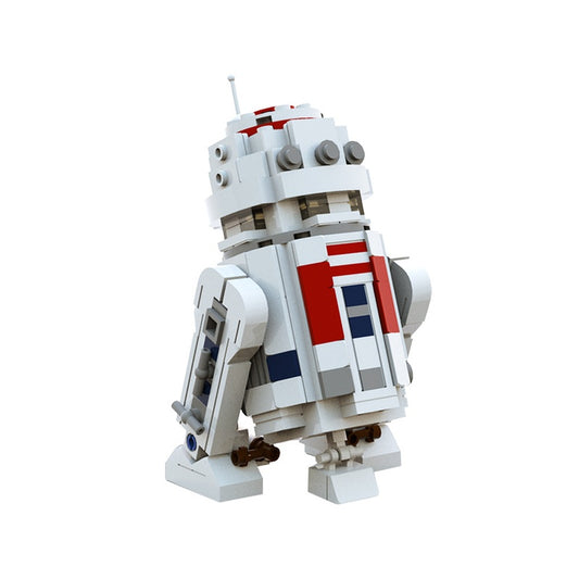 Desert Astromech Robot Building Kit | LEGO-Compatible MOC - 2