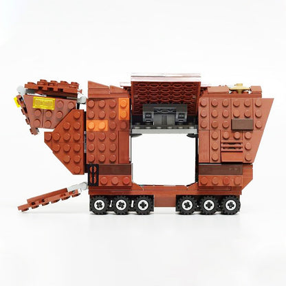 Desert Crawler Transport MOC Building Kit | Sci-Fi Utility Vehicle - 1