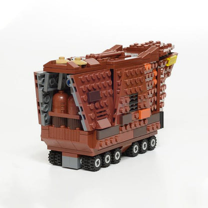 Desert Crawler Transport MOC Building Kit | Sci-Fi Utility Vehicle - 3
