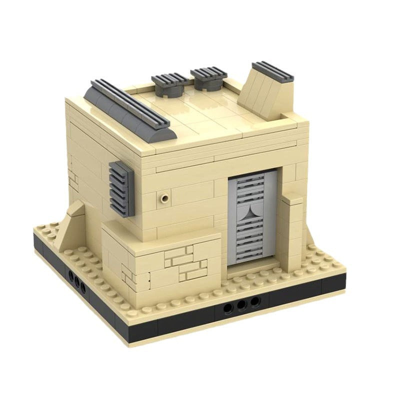 desert house building set #7 | modular space desert village | moc-55802 - 3