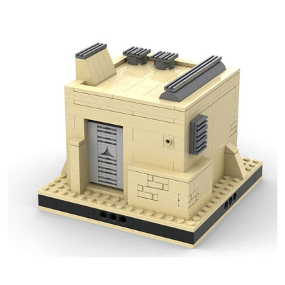 desert house building set #7 | modular space desert village | moc-55802 - 4
