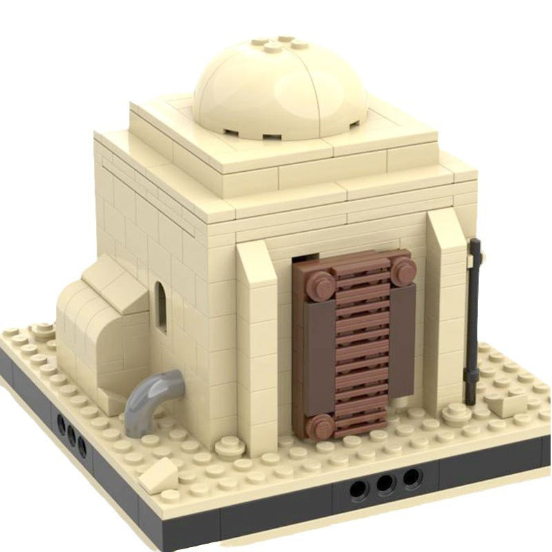 desert house building set | modular space desert village | moc-55012 - 3