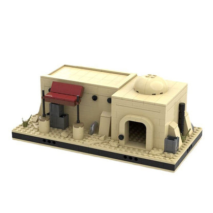 desert house for a modular space desert village | star wars | moc-56139 - 1