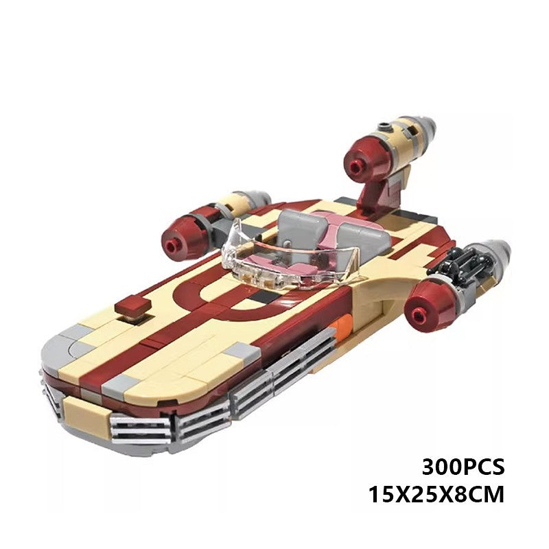 Desert Hover Landspeeder Building Kit | LEGO-Compatible MOC - 4
