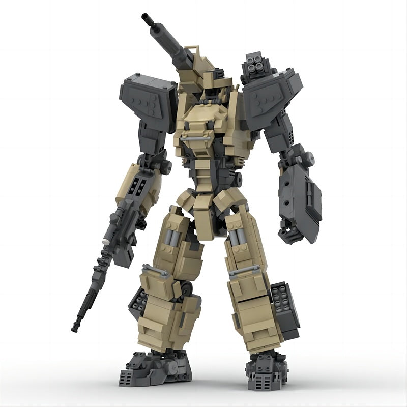 Desert Oracle MK2 Heavy Artillery Mecha MOC Building Kit - 1