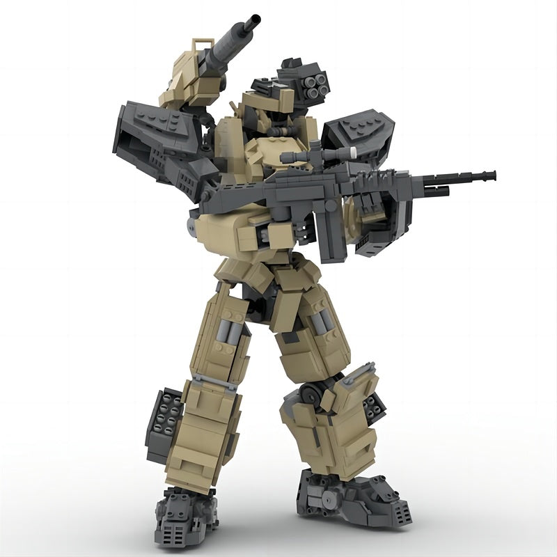 Desert Oracle MK2 Heavy Artillery Mecha MOC Building Kit - 2