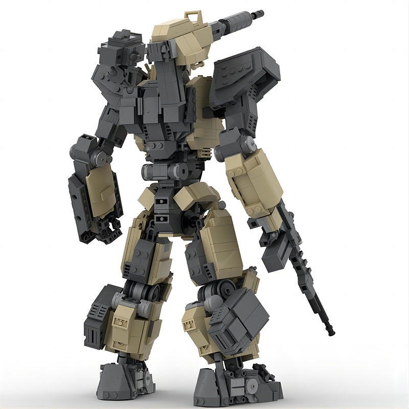 Desert Oracle MK2 Heavy Artillery Mecha MOC Building Kit - 3