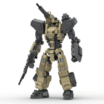 Desert Oracle MK2 Heavy Artillery Mecha MOC Building Kit - 5