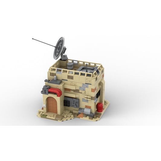 Desert Outpost House MOC Sci-Fi Architecture Building Kit - 1