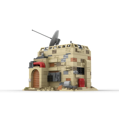 Desert Outpost House MOC Sci-Fi Architecture Building Kit - 4