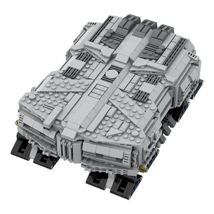Desert Planet Spice Crawler Building Kit | Futuristic Vehicle Model - 1