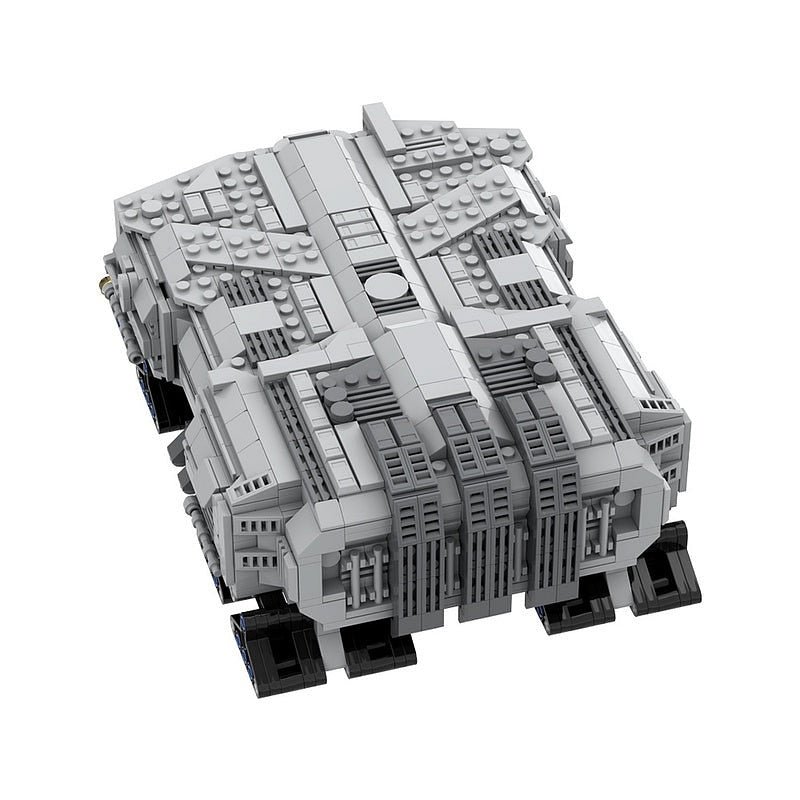 Desert Planet Spice Crawler Building Kit | Futuristic Vehicle Model - 4