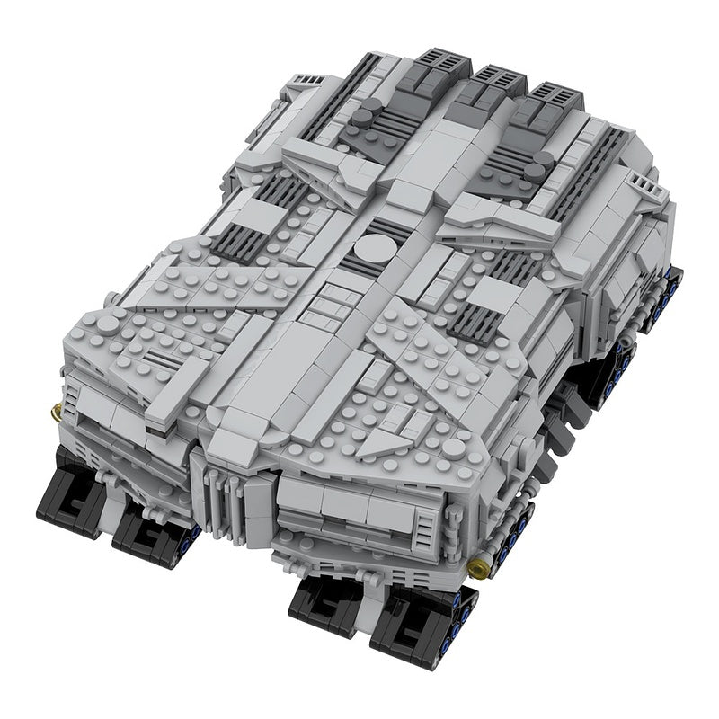 Desert Planet Spice Crawler Building Kit | LEGO-Compatible MOC - 5
