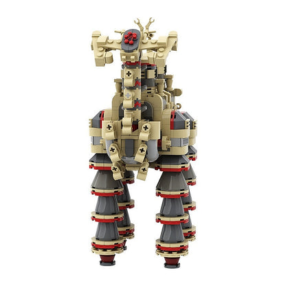 Desert Storm Ancient Mechanical Elephant Guardian MOC Building Kit - 2