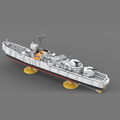 destroyer building set | moc-127569 - 4