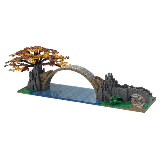 Devil's Bridge Building Kit | Rakotzbrücke | LEGO-Compatible MOC - 1