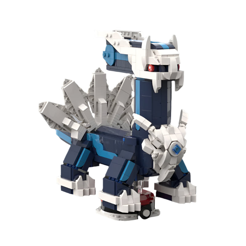 dialga brickheadz building set | pokèmon | moc-112034 - 1