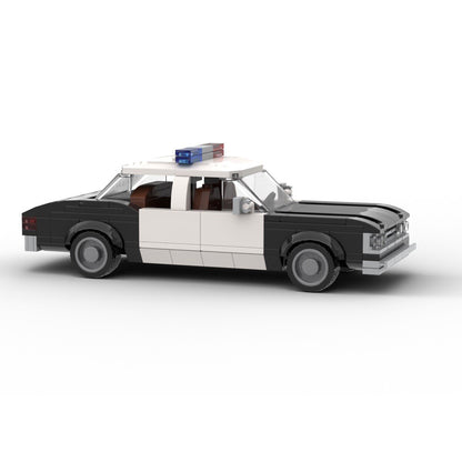 die hard 1979 lapd chevrolet impala police car building set | moc-22397 - 3