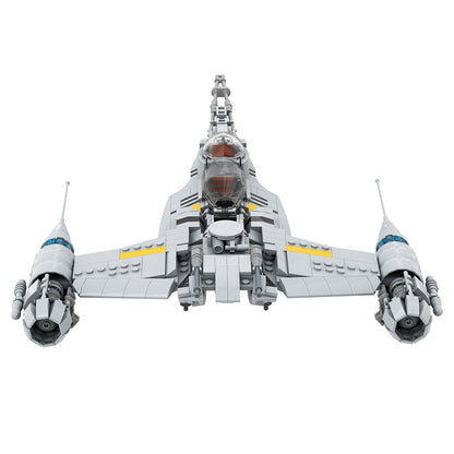 din djarin's n-1 starfighter building set | mandalorian | moc-99932 - 3