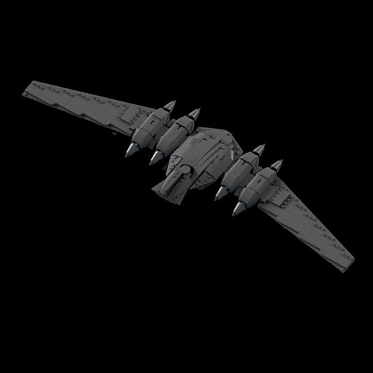 Diplomatic Wing Cruiser Spacecraft MOC Building Kit - 1
