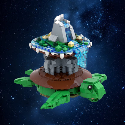 discworld building kit | lego compatible moc - 1