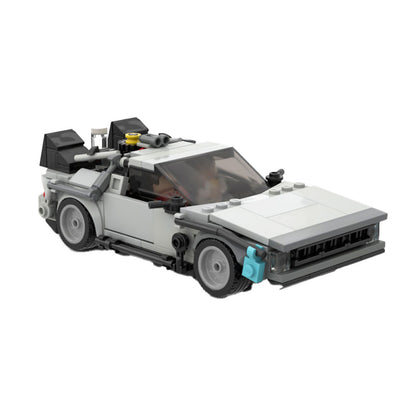 dmc delorean time machine | back to the future | moc-30085 - 1