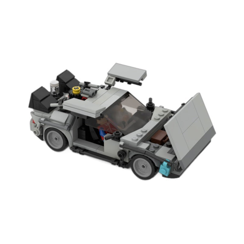 dmc delorean time machine | back to the future | moc-30085 - 2