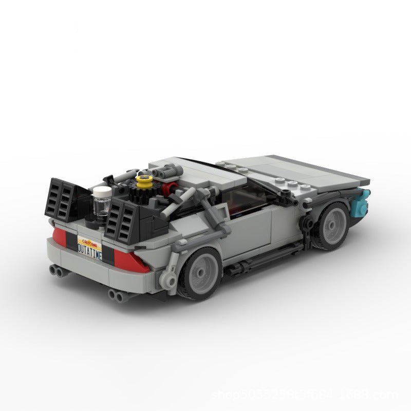 dmc delorean time machine | back to the future | moc-30085 - 3
