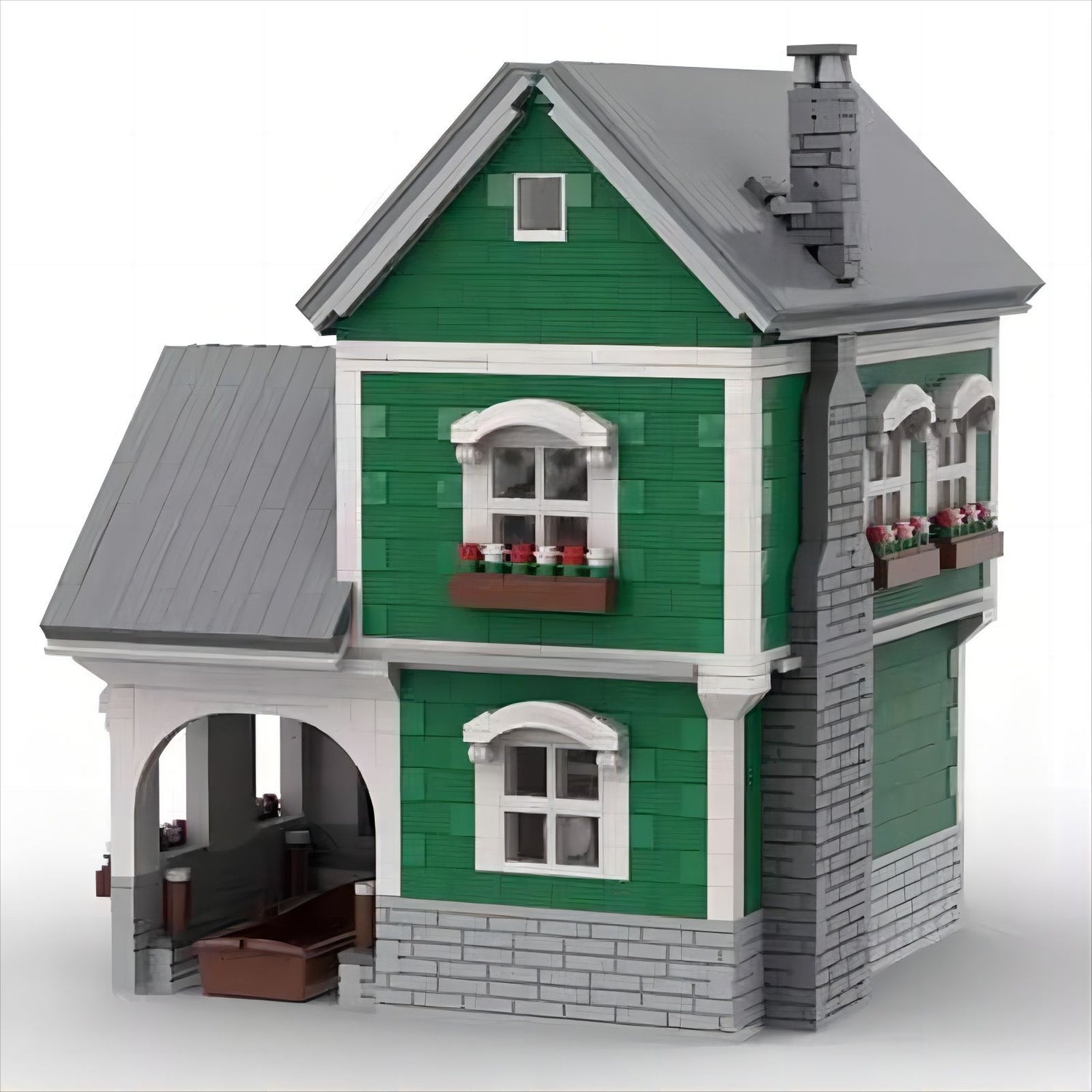 dock house ii building set | moc-40967 - 3