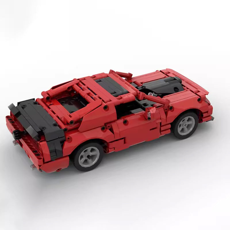 dodge challenger building set | moc-126064 - 2