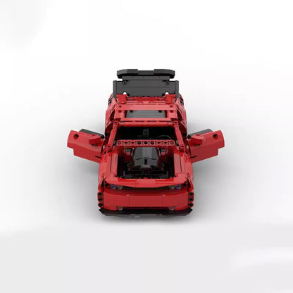 dodge challenger building set | moc-126064 - 4