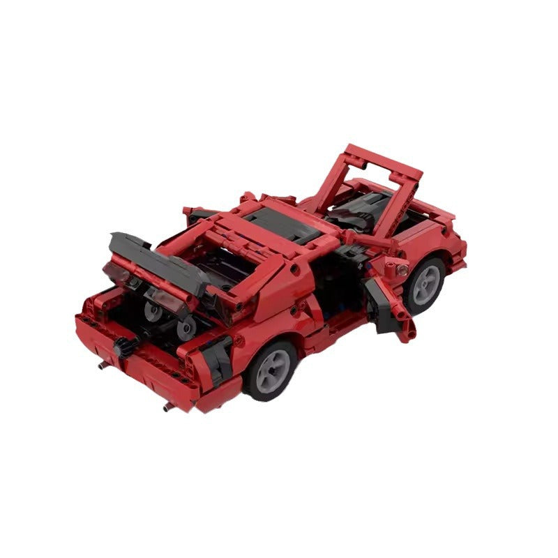 dodge challenger building set | moc-126064 - 5
