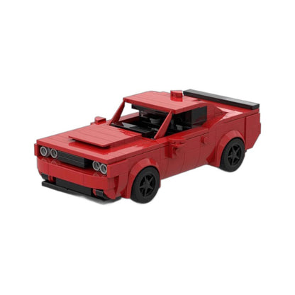 dodge challenger demon building set | moc-97761 - 5