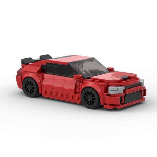 dodge charger building set | 249 pcs | moc-91379 - 1
