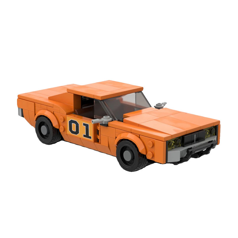 dodge charger the general lee building set | dukes of hazzard | moc-60391 - 2