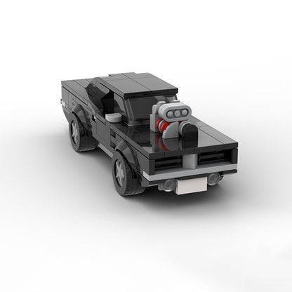 dodge ghost rider's hell charger building set | moc-38529 - 4