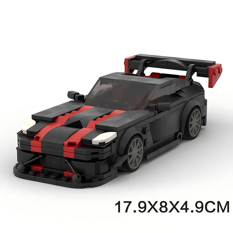 dodge viper acr building set | compatible with lego - 2