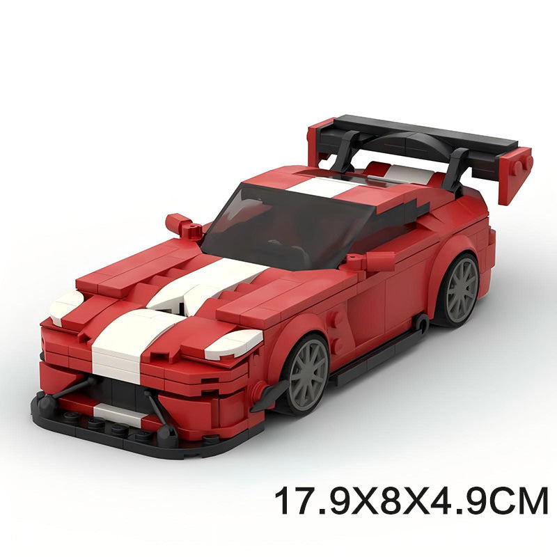 dodge viper acr building set | compatible with lego - 3